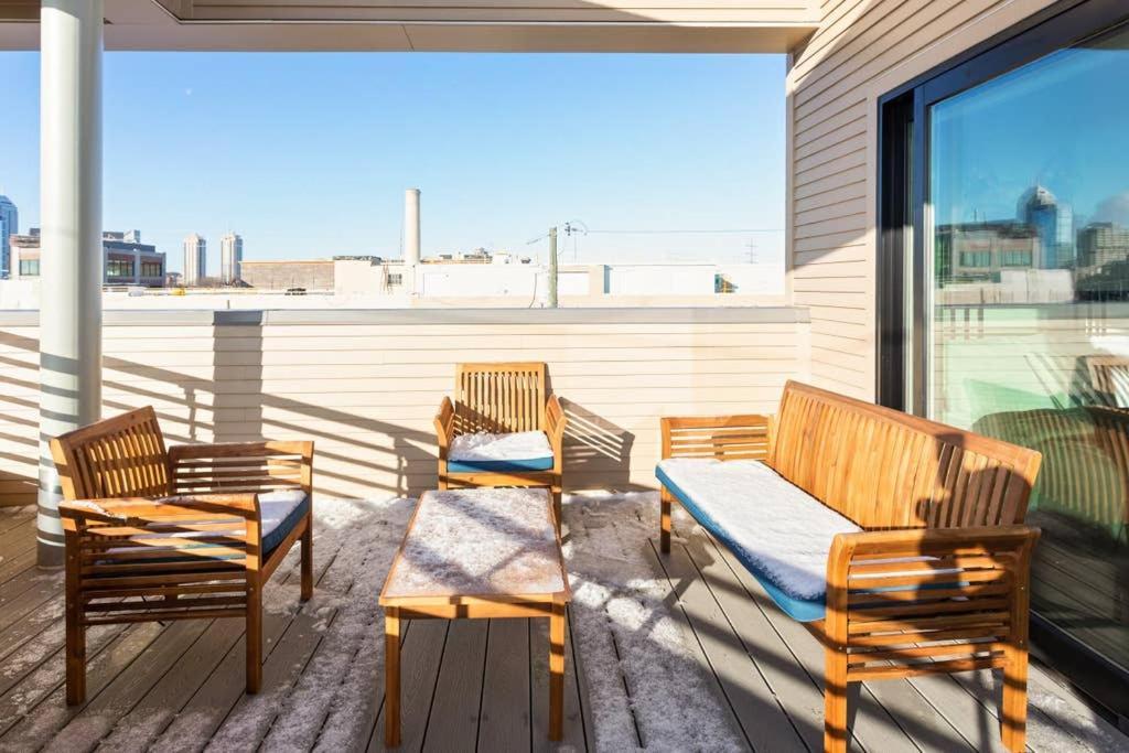 Upscale 3Br Penthouse By Cozysuites Indianapolis Exterior foto